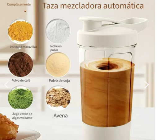MEZCLADOR AUTOMATICO PROTEINA FITNESS